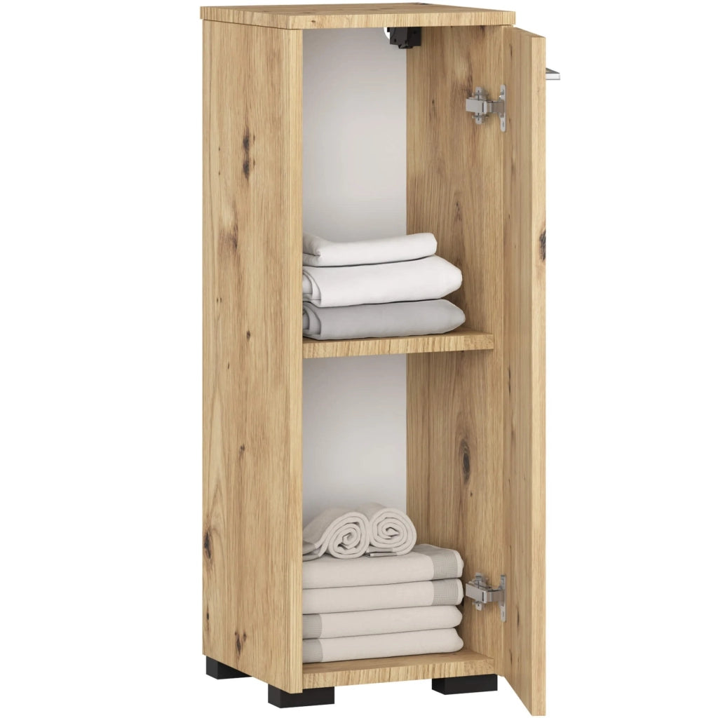 Mobile bagno AKORD Sonoma Artisan 30 cm 1 anta 30x30x85 cm