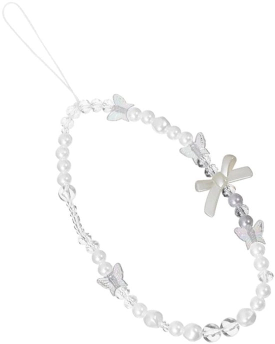 Cinturino per Telefono Handicraft - Cinturino per Telefono con Perle - Cinturino per Telefono per Bambine - Cordone per Telefono - Leggero e Sostenibile - Ideale per Ragazze - Cordone per Telefono