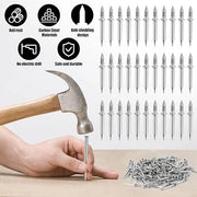 Assortimento di Viti a Testa Piana per Parete, Viti a Testa Piana, Viti per Ospitare Foto, Viti per Parete, Assortimento di Viti per Hardware 200 pezzi