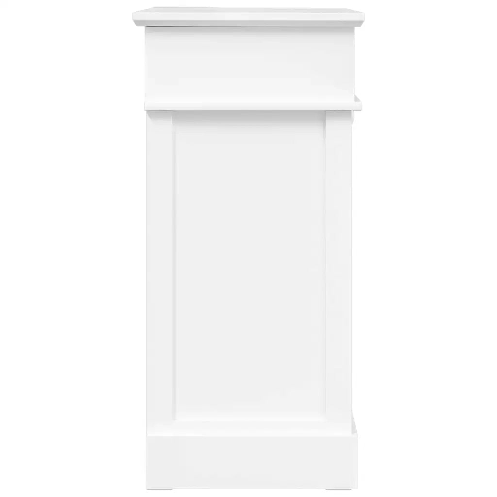 Scarpiera Bianca 50x28x58 cm in Legno di Paulownia 284085