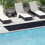 Tappeto per pavimento Nero 1 x 5 m Gomma