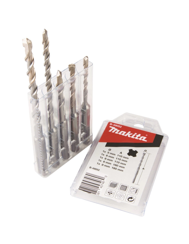 Set de 5 punte SDS-V-Plus MAKITA B-49052