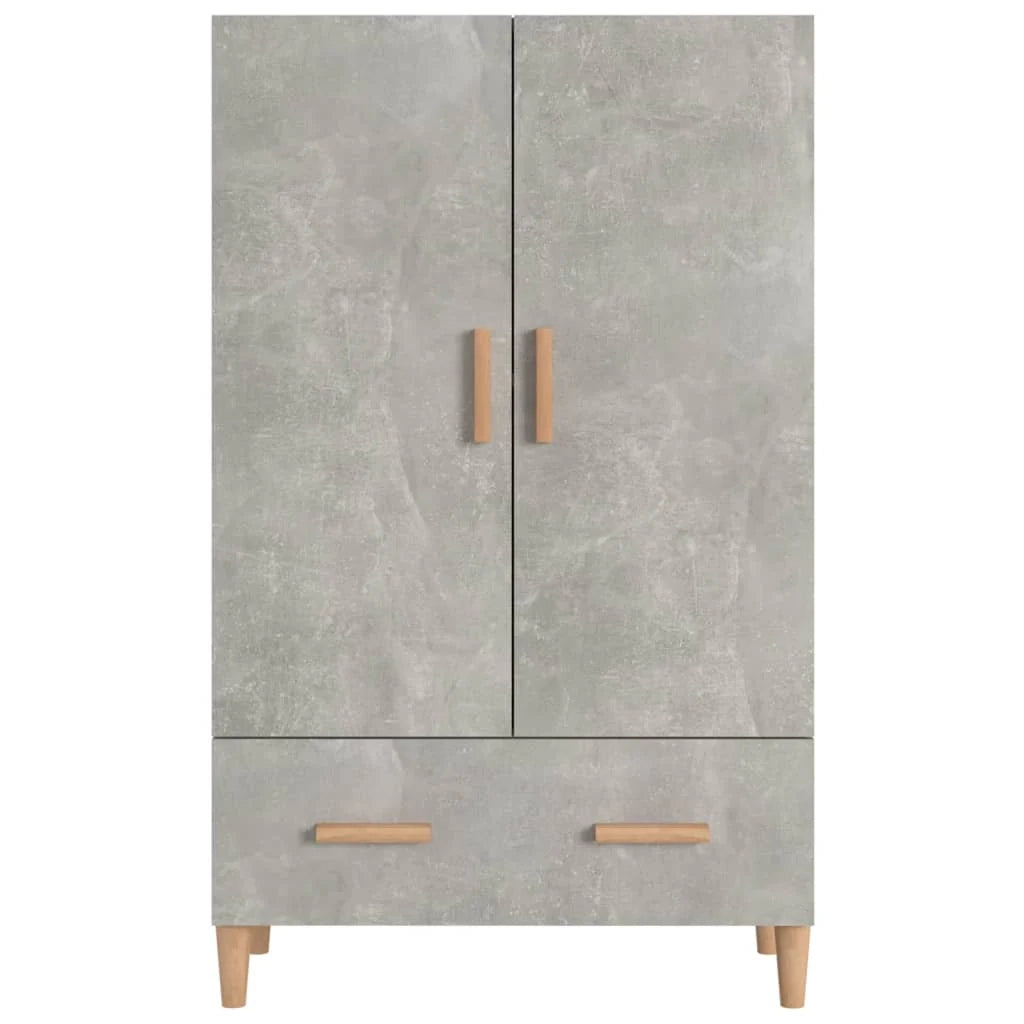 Buffet credenza cassettiera armadio mobile contenitore organizer cucina soggiorno salotto alto 70 x 31 x 115 cm legno ingegnerizzato grigio 02_0034711