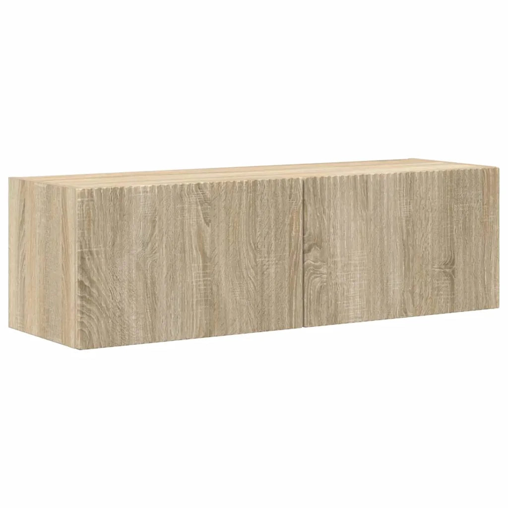 Mobile TV da parete Sonoma 98 x 31 x 29,5 cm Legno multistrato 892233