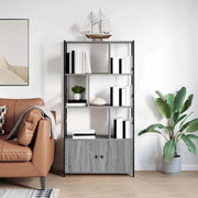vidaXL Libreria Grigio sonoma 80 x 30 x 155.5 cm Legno multistrato