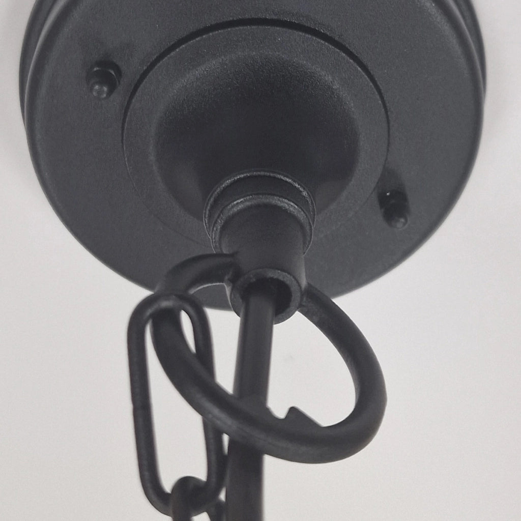 Lampada sospesa esterna Chapel Elstead nera E27 IP44