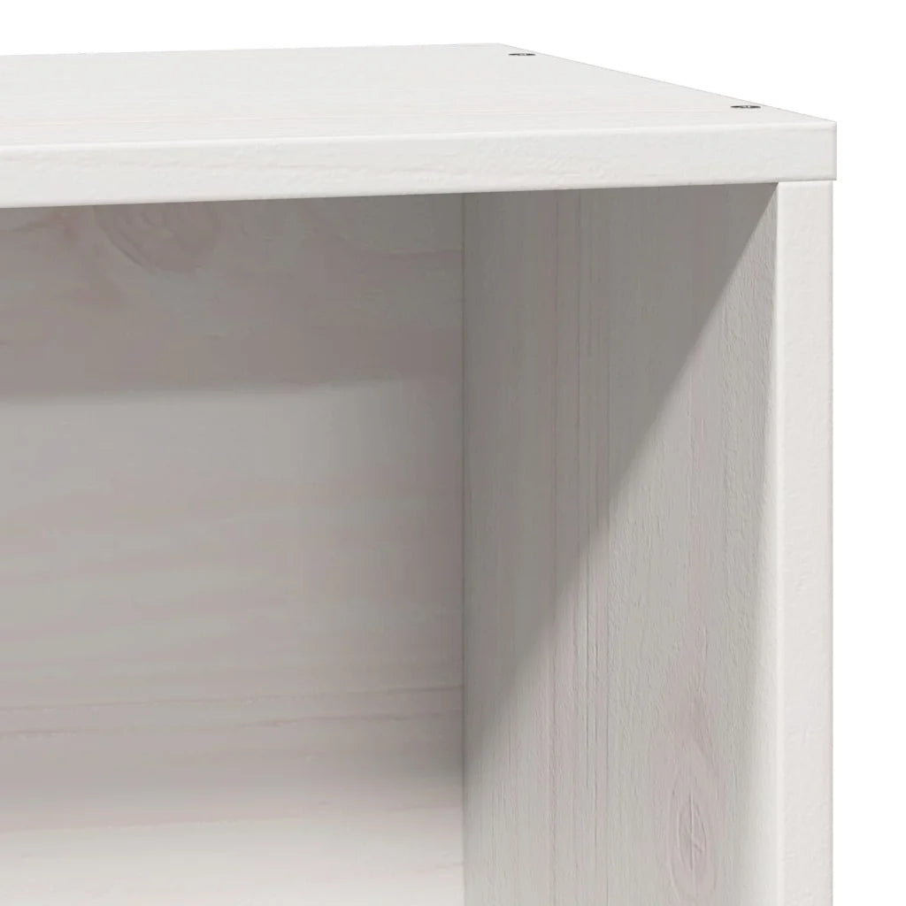 Letto con Libreria senza Materasso 75x190 cm in Legno Pino