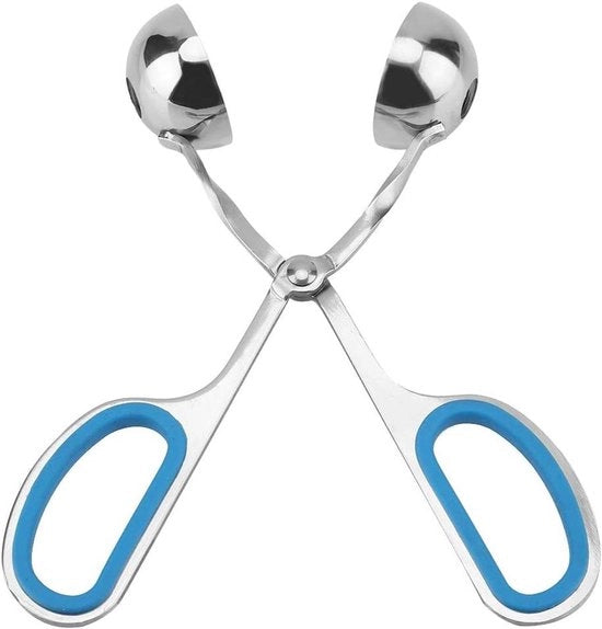 Mold per Fagiottini di Carne con Tongs per Fagiottini in Acciaio Inossidabile (Blu)