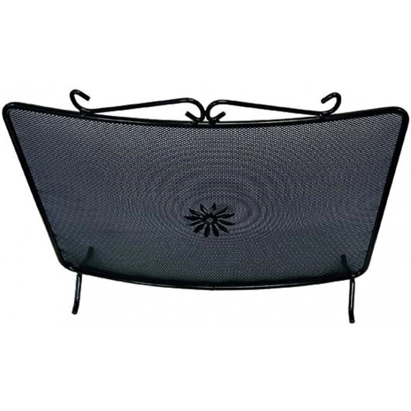 Parascintille Ferro Battuto Curvo Art.685/A cm. 62X45H
