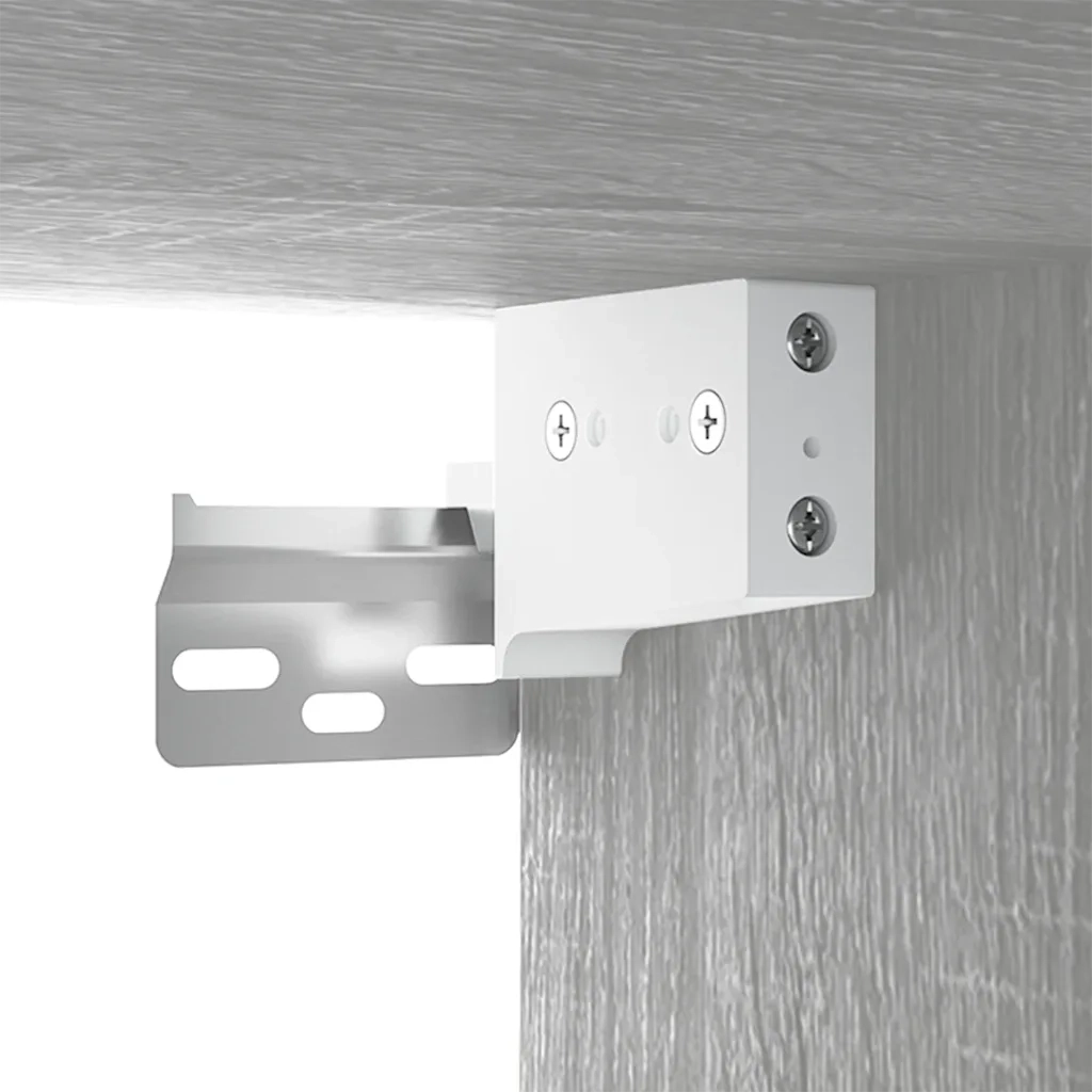 Mobili Porta TV a Parete 3 pz-Credenza per TV Grigio Sonoma 80x34,5x40 cm
