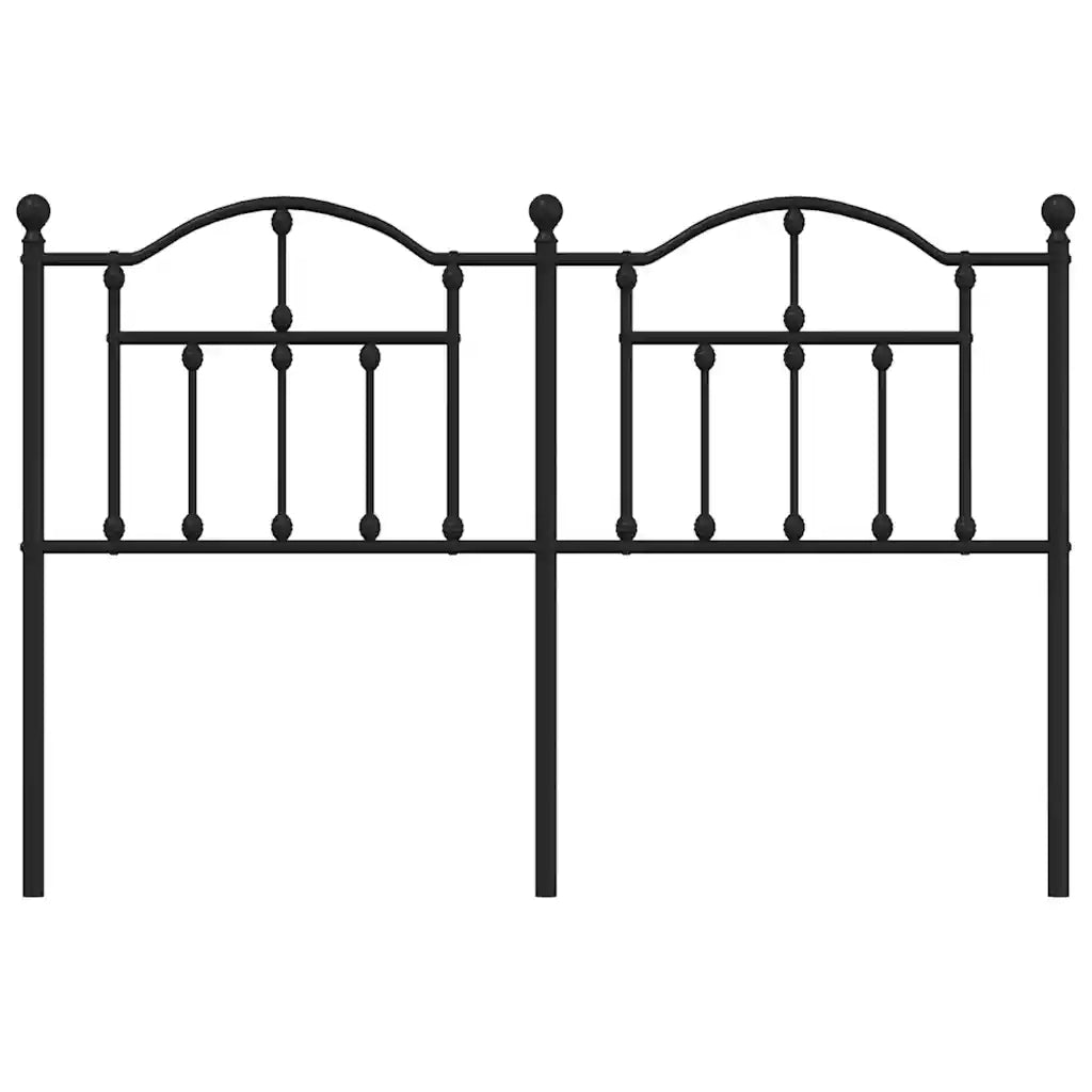 Testiera di Ricambio in Metallo Nero 135 cm 353471