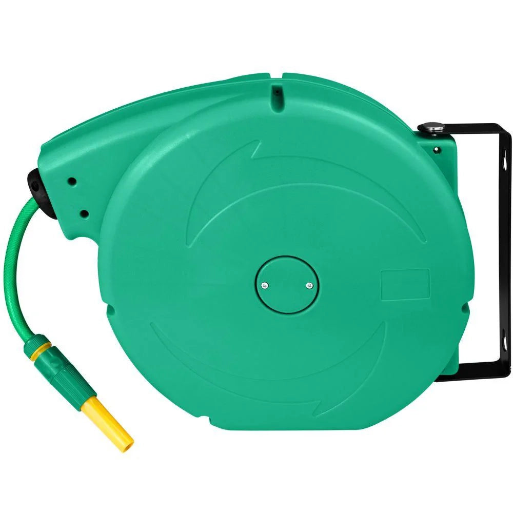 Avvolgitubo con tubo da giardino girevole 20 m verde 3408185
