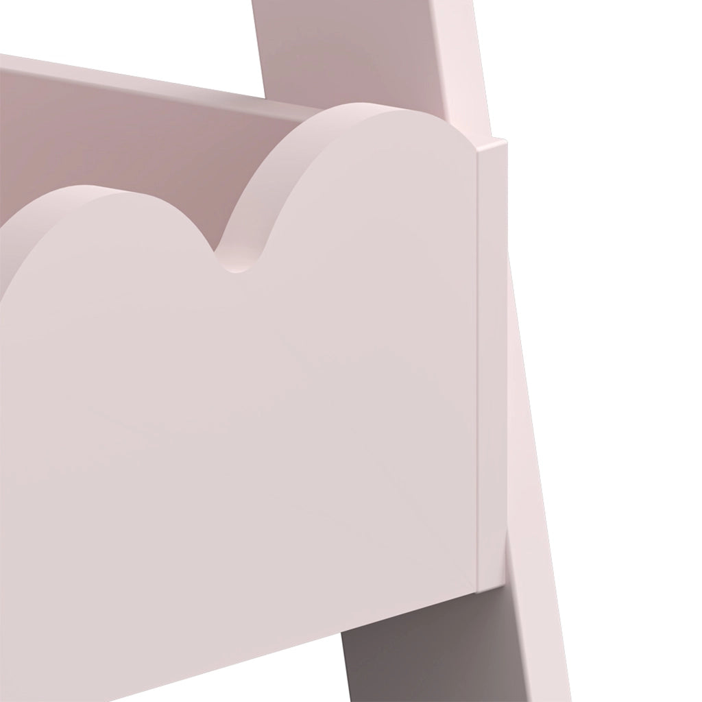 Stand Appendiabiti Vestnes a Forma di Capanna per Cameretta 99 x 66 x 38 cm - Rosa [en.casa]