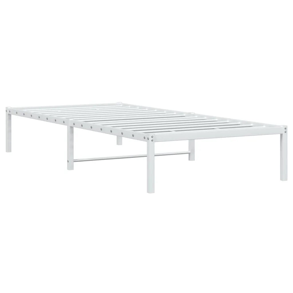 Giroletto in Metallo Bianco 90x190 cm 373665