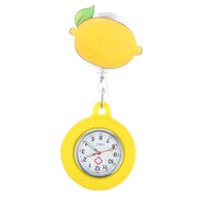 Orologio da tasca - Raffreddabile - Orologio infermiera - Orologio a quarzo - Luce gialla - 10x4 cm - Accessorio di moda - Orologio da tasca