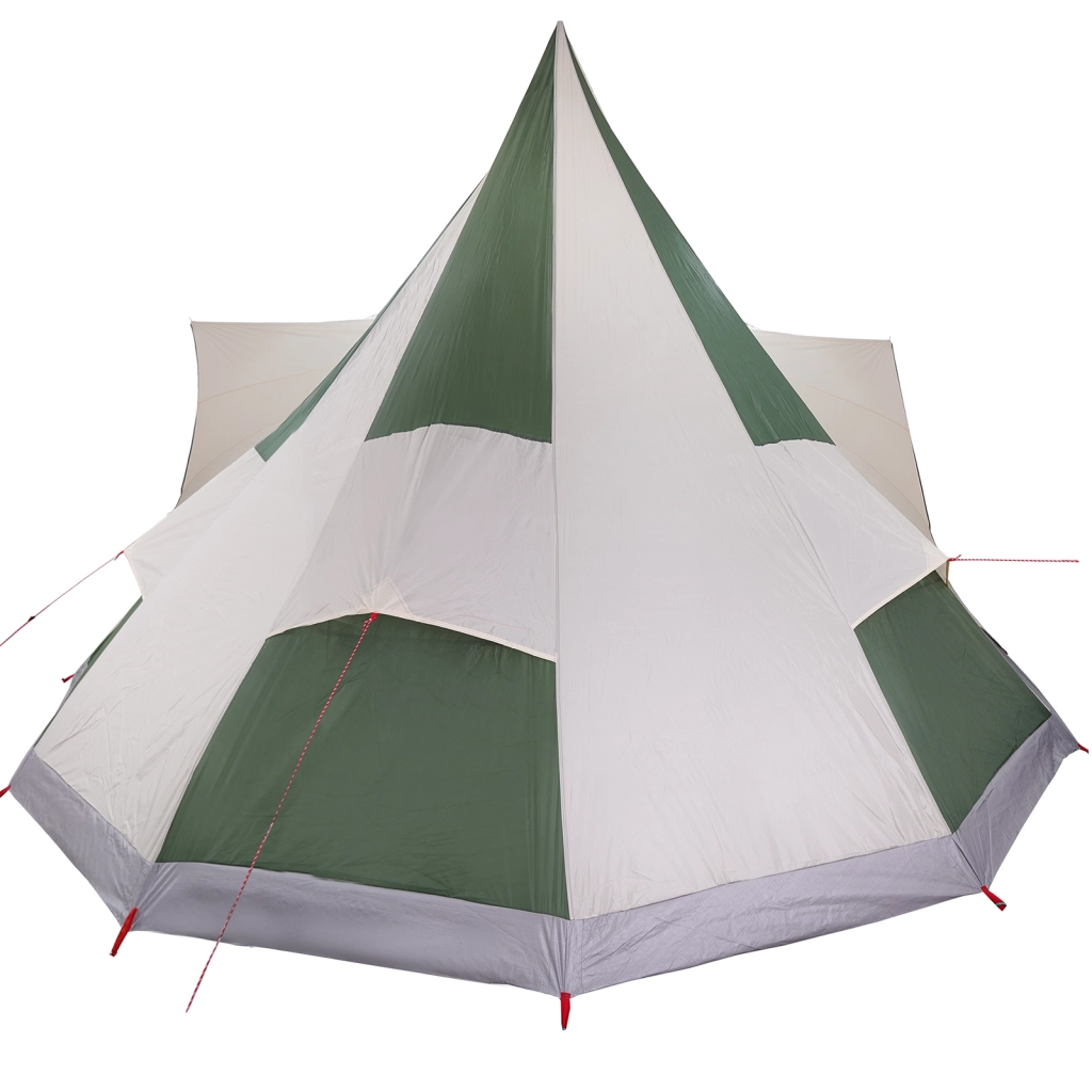 Tenda tipica per famiglie Verde 12 persone impermeabile