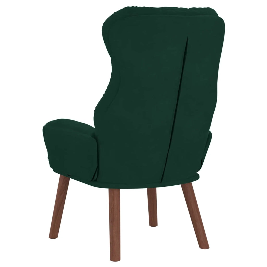 Divano Sedia-Poltrona Verde Scuro 69 x 74 x 93 cm Velluto 751748