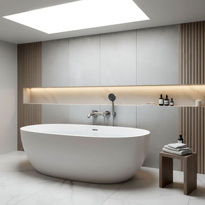 Rubinetto Da Vasca Rea Foster Nickel Brush