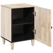 vidaXL Mobile da Bagno Bianco 38 x 33.5 x 160 cm Legno Massiccio Mango