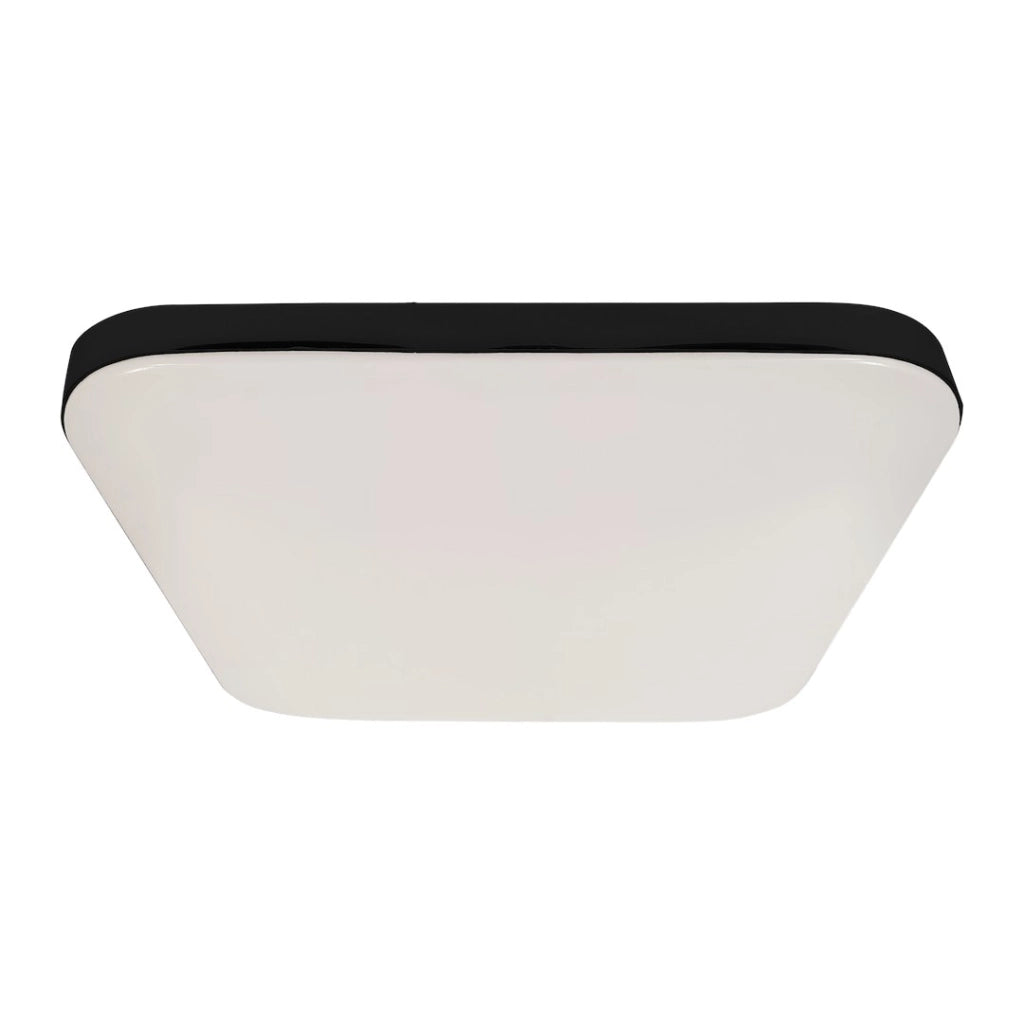 Plafoniera LED quadrata nera 26cm 11W 4000K NEMO Milagro