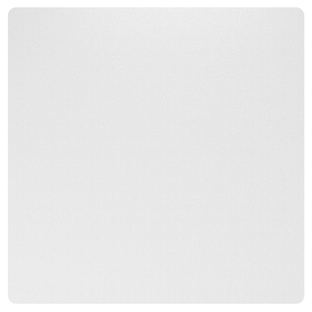 Tappetino per Sedia Ufficio Salvapavimento 120x120 cm in Plastica Trasparente