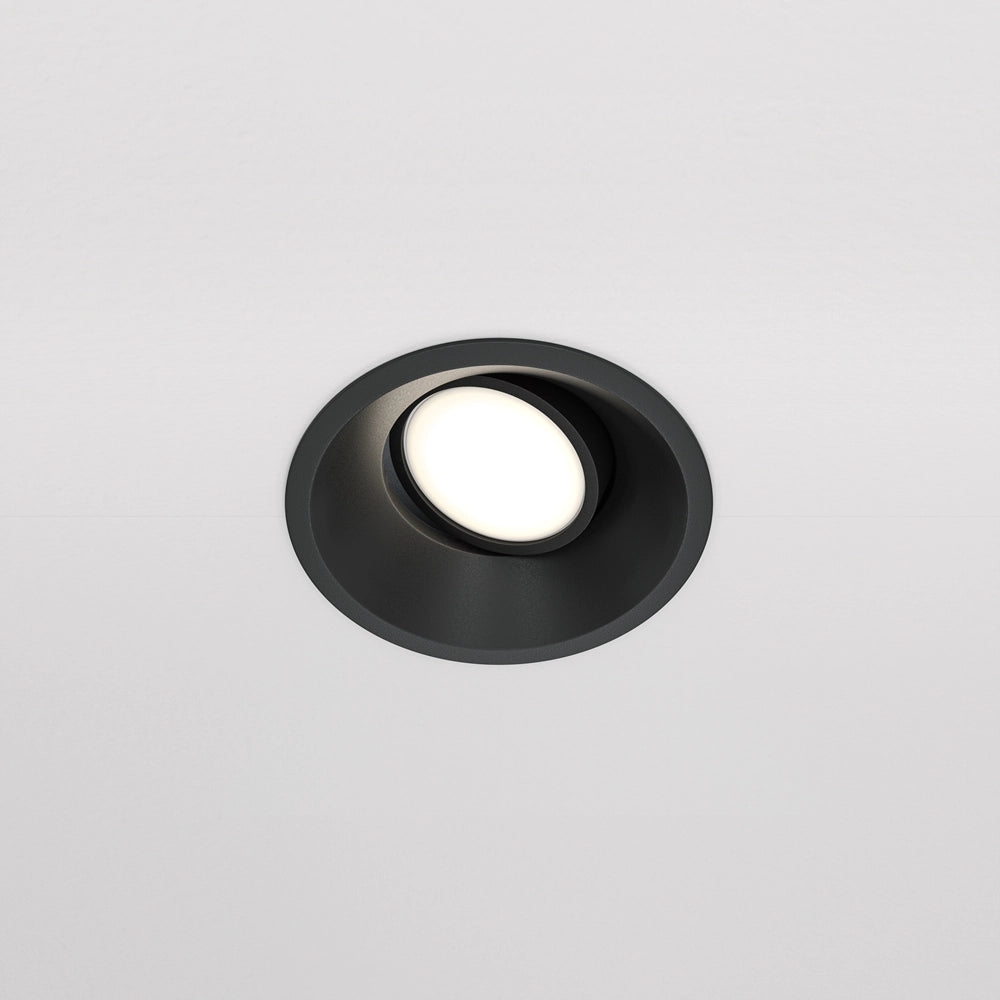 Maytoni DOT faretto incasso soffitto nero GU10 DL028-2-01B