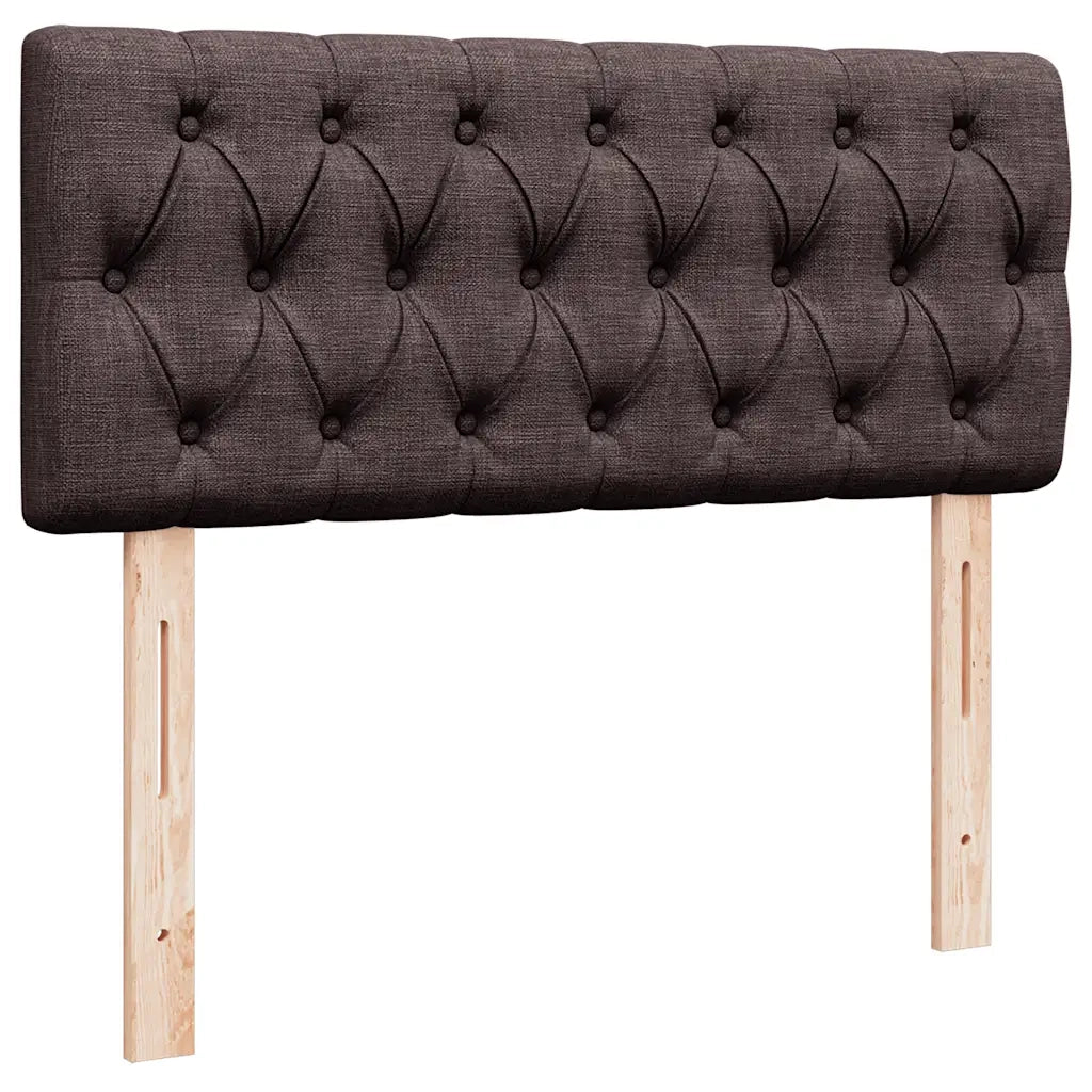 Struttura Letto Pouf con Materasso 80x200 cm in Tessuto 3311528