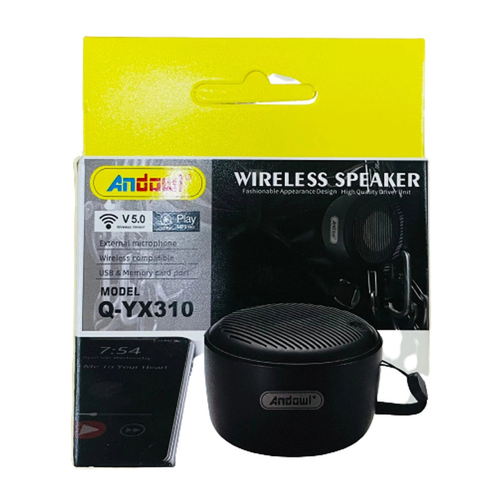 Trade Shop - Mini Cassa Bluetooth Portatile Speaker Smartphone Vivavoce Bluetooth 5.0 Q-yx310 -