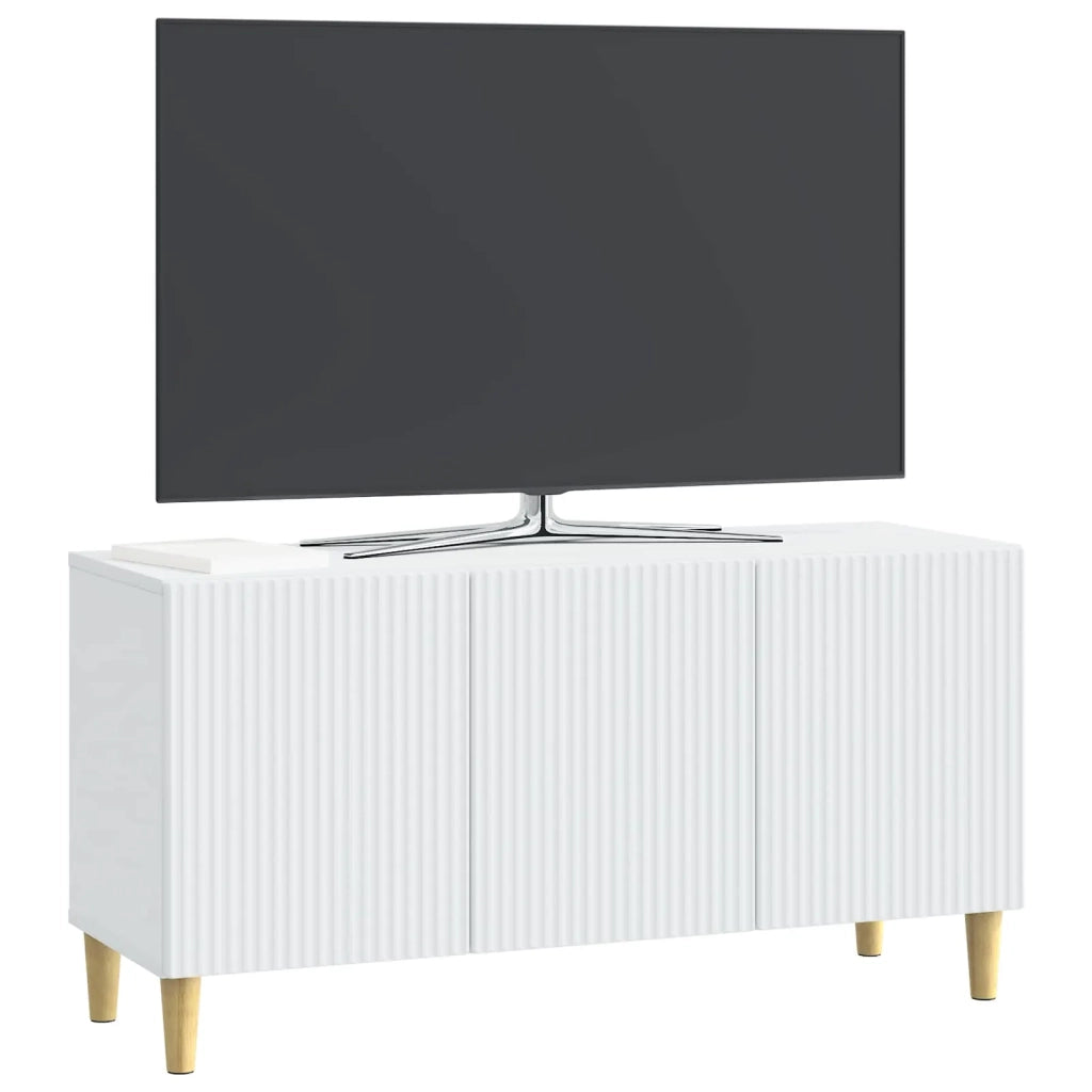Mobile TV Bianco 99 x 34,5 x 50 cm Legno ingegnerizzato 894715
