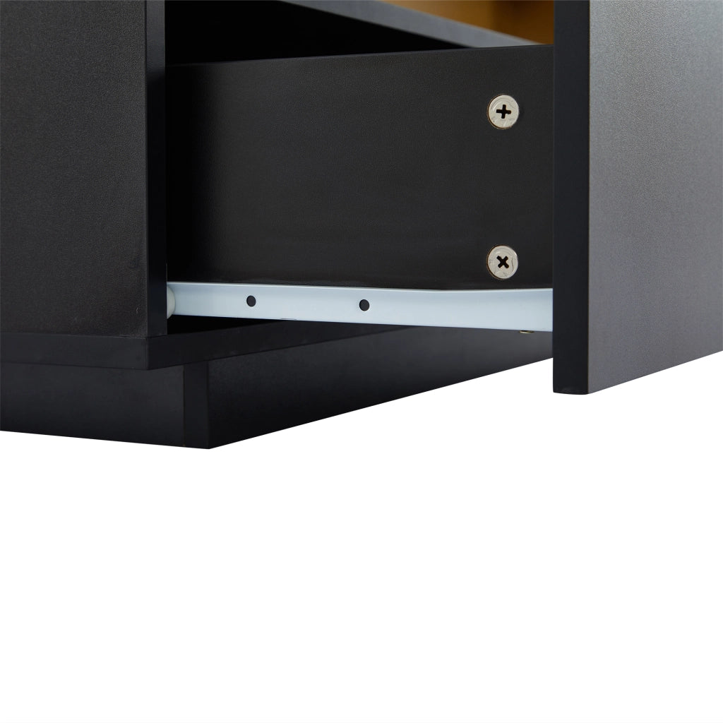 Mobile TV Lowboard con Cassetti ¨C MINIMAL ¨C Effetto Marmo, 200x40x42 cm