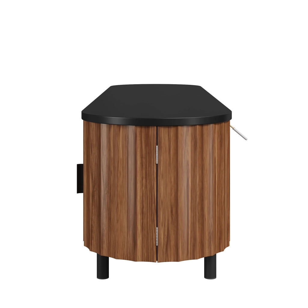 Mobile porta TV 170 cm colore noce a 5 ante