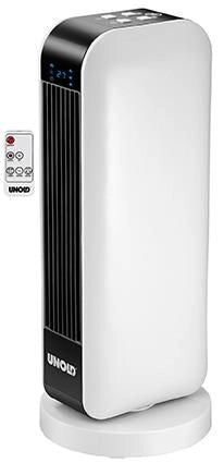 Unold 86430 stufetta elettrica Interno Nero, Bianco 2000 W Riscaldatore ambiente elettrico con ventilatore