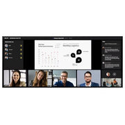 Samsung lh105qpd5bgxen visualizzatore di messaggi 2,67 m (105") wi-fi 500 cd/m² 5k ultra hd nero tizen 7.0 24/7