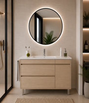 Mobile bagno con lavabo ORIGENBATH CAPRERA senza specchio 100x45 cm estepa