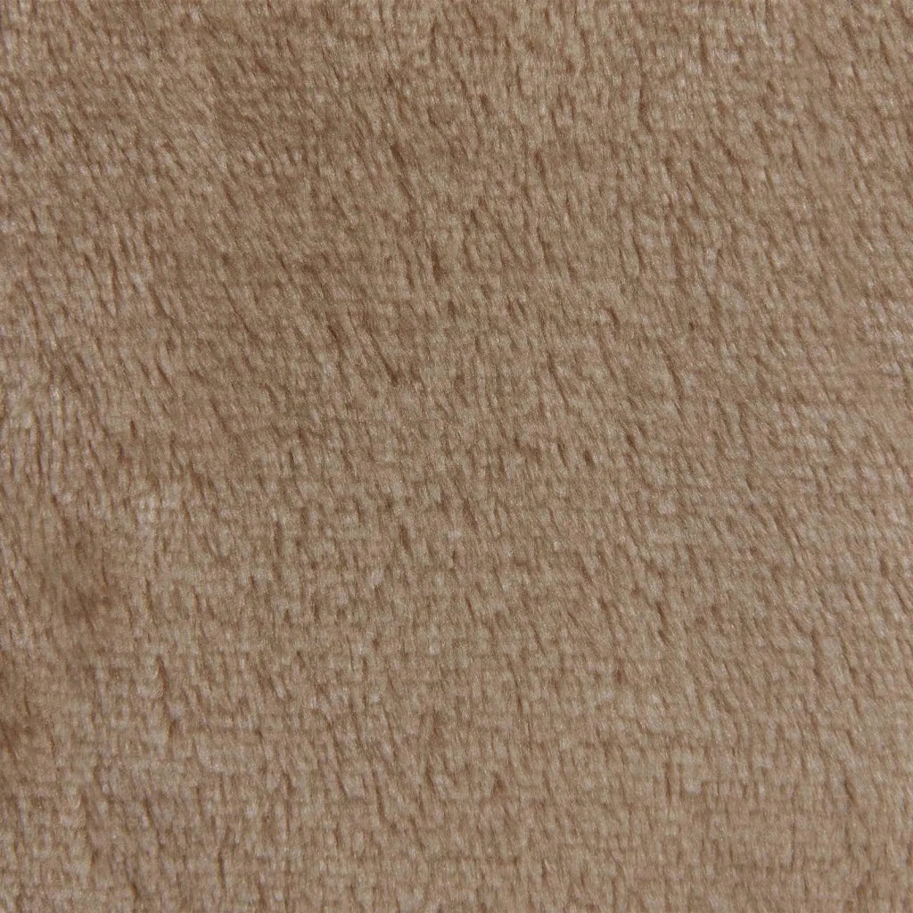 Coperte da Pile 6 pz Cammello 240 x 270 cm Panno
