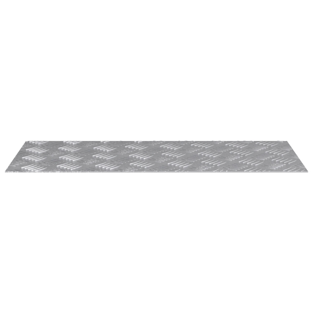 Pannelli in Alluminio Antiscivolo 2 pz 70x30 cm