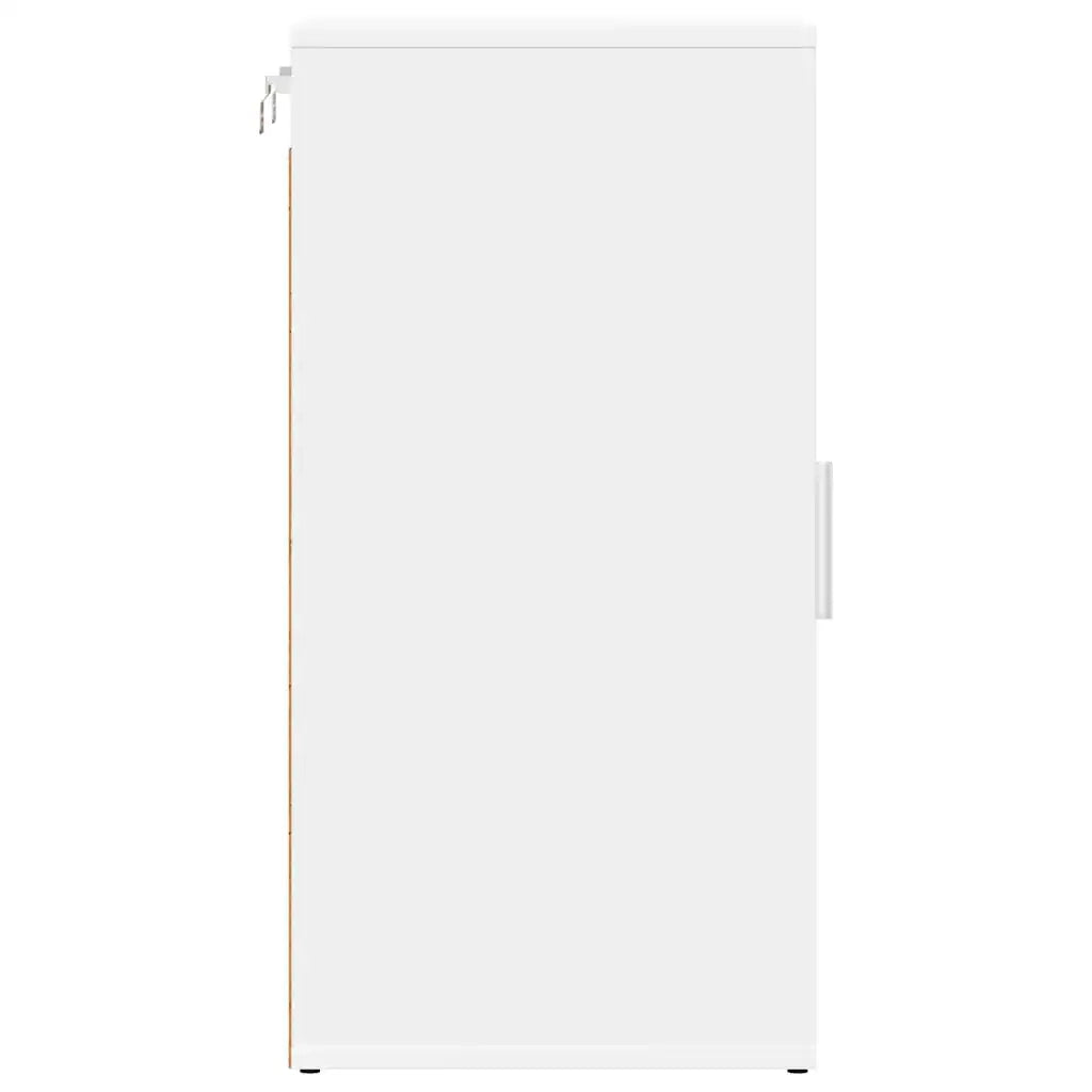 Scarpiera Bianca 32x35x70 cm in Truciolato cod mxl 51328
