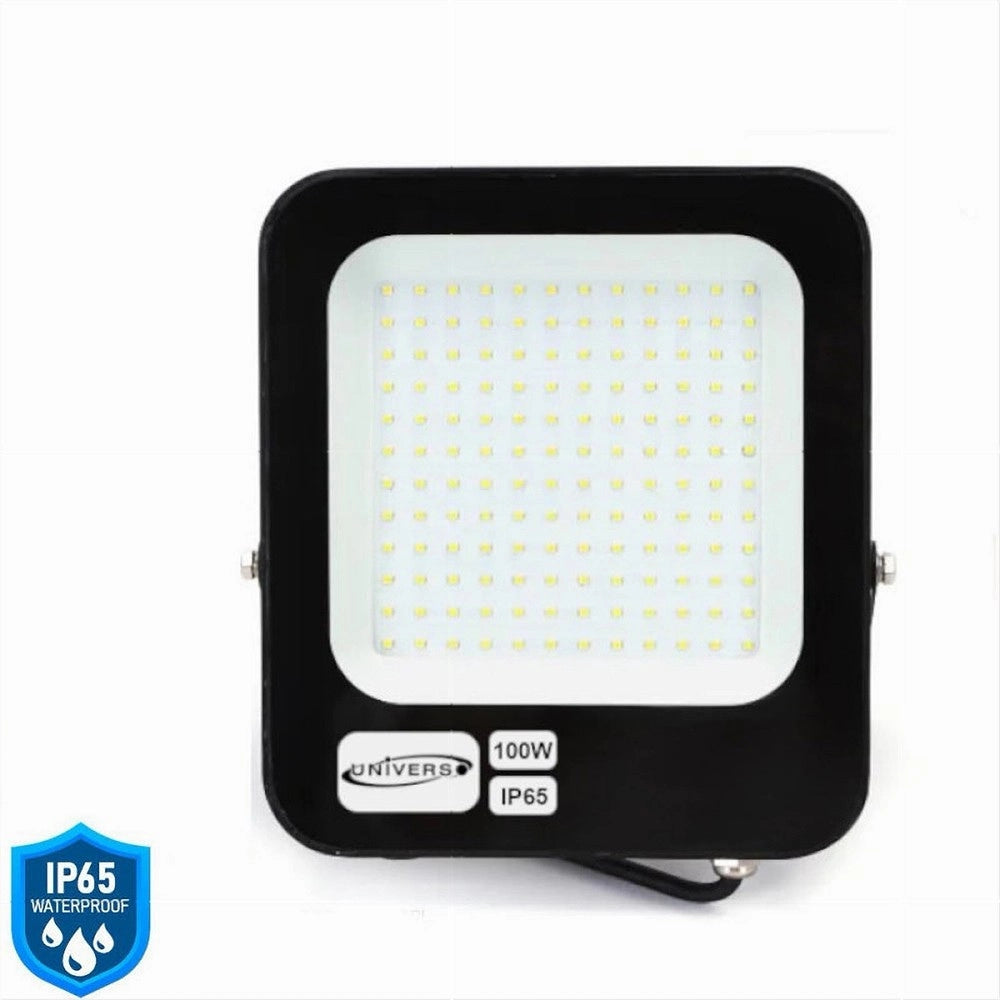 Trade Shop - Faro Led Ultra Slim 100w Esterno Ip65 Orientabile Luce 6500k 3000k 4000k Jr-100w - -bianco Caldo      -