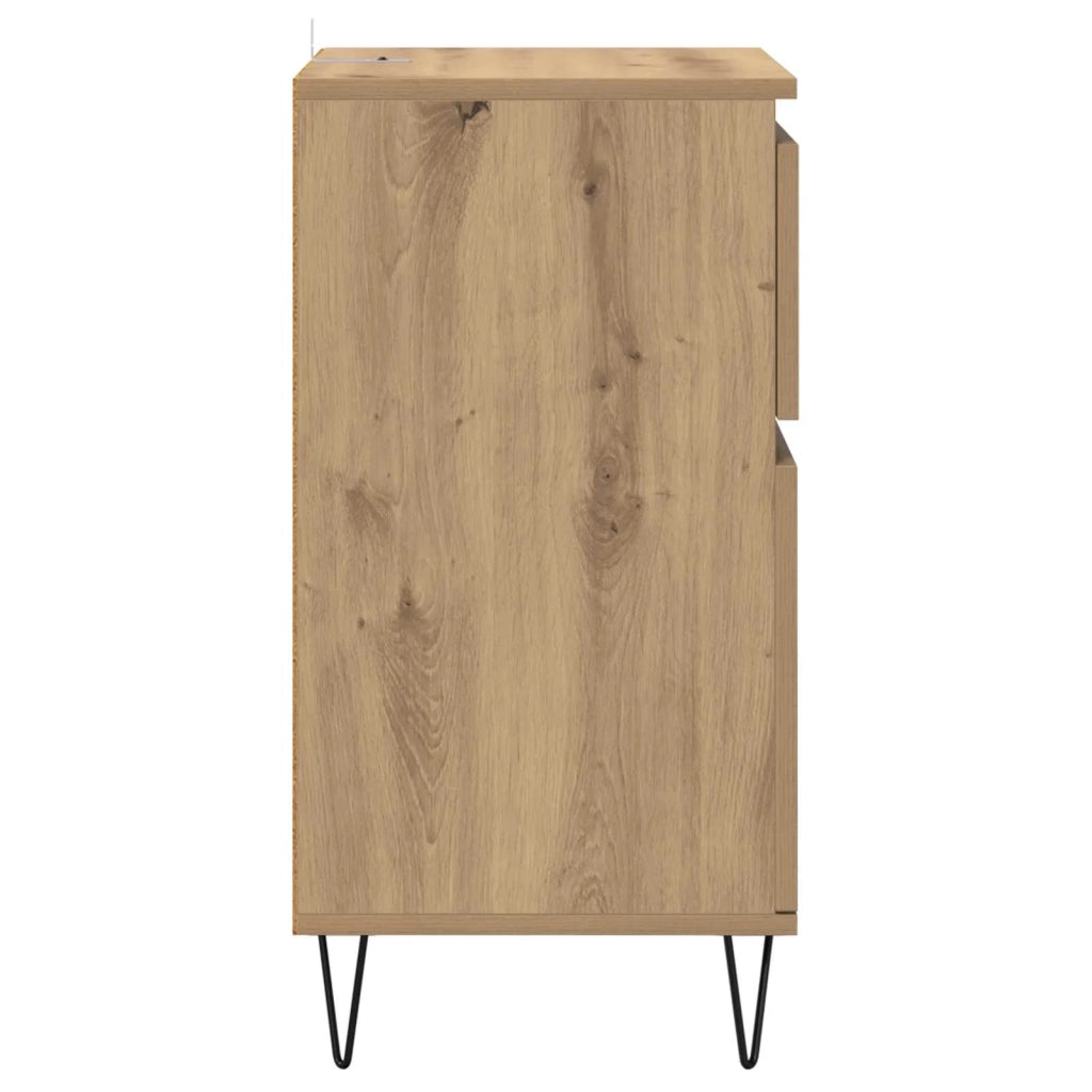 Credenza | Madia | Buffet da pranzo | Armadio da pranzo rovere artigianale 35 x 40 x 70 cm Legno multistrato