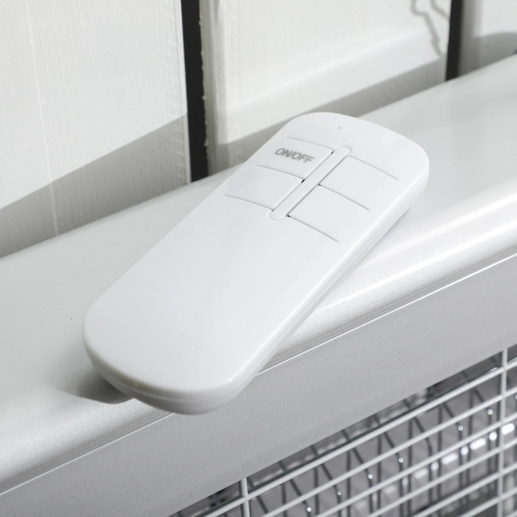 EasyComfort Zapper per Insetti e Zanzare da 20W a Luci LED UV con Vassoio Rimovibile, in ABS e Metallo, 39x8x28 cm