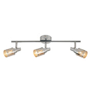Italux Kastor plafoniera 3 luci G9 cromo 60 cm moderna