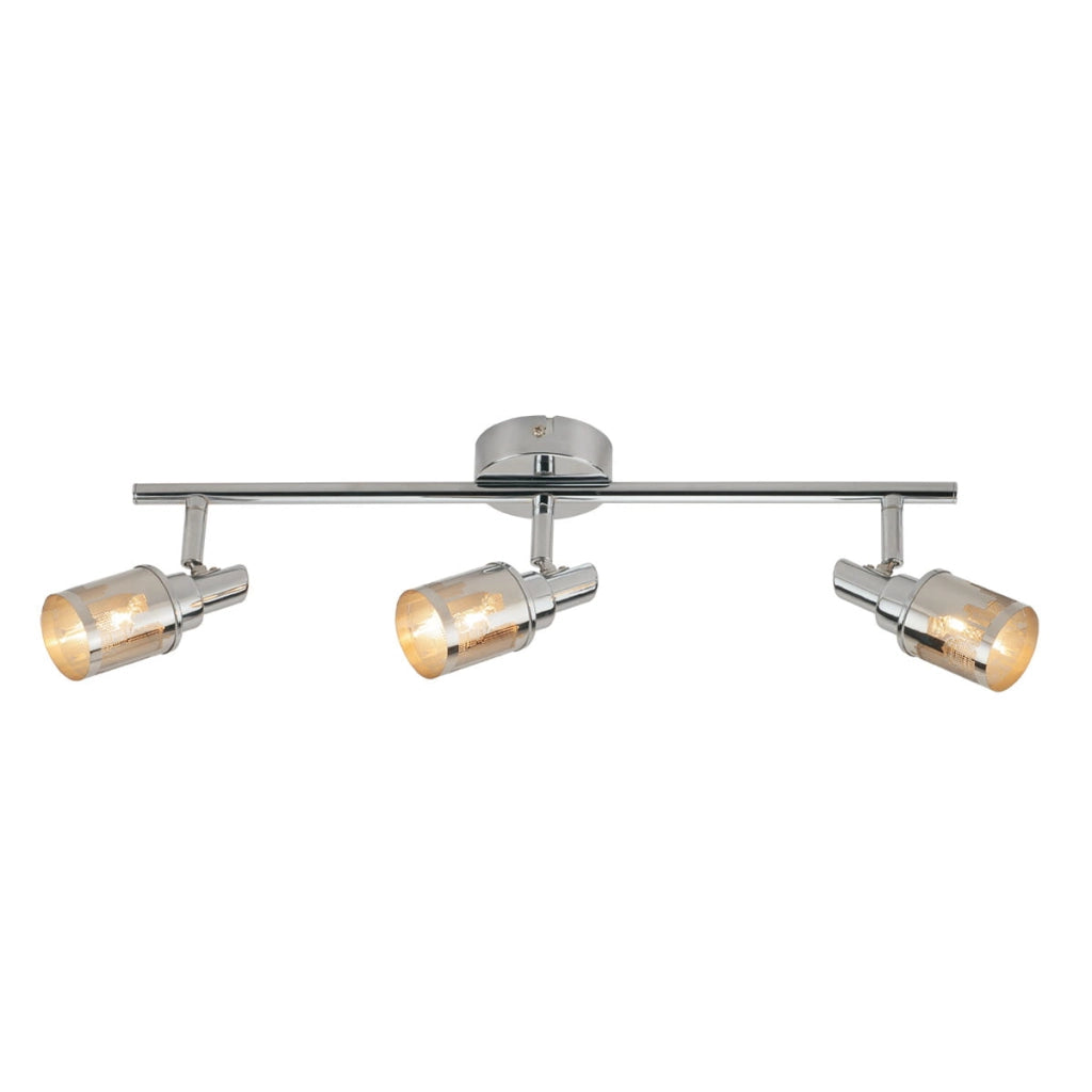 Italux Kastor plafoniera 3 luci G9 cromo 60 cm moderna
