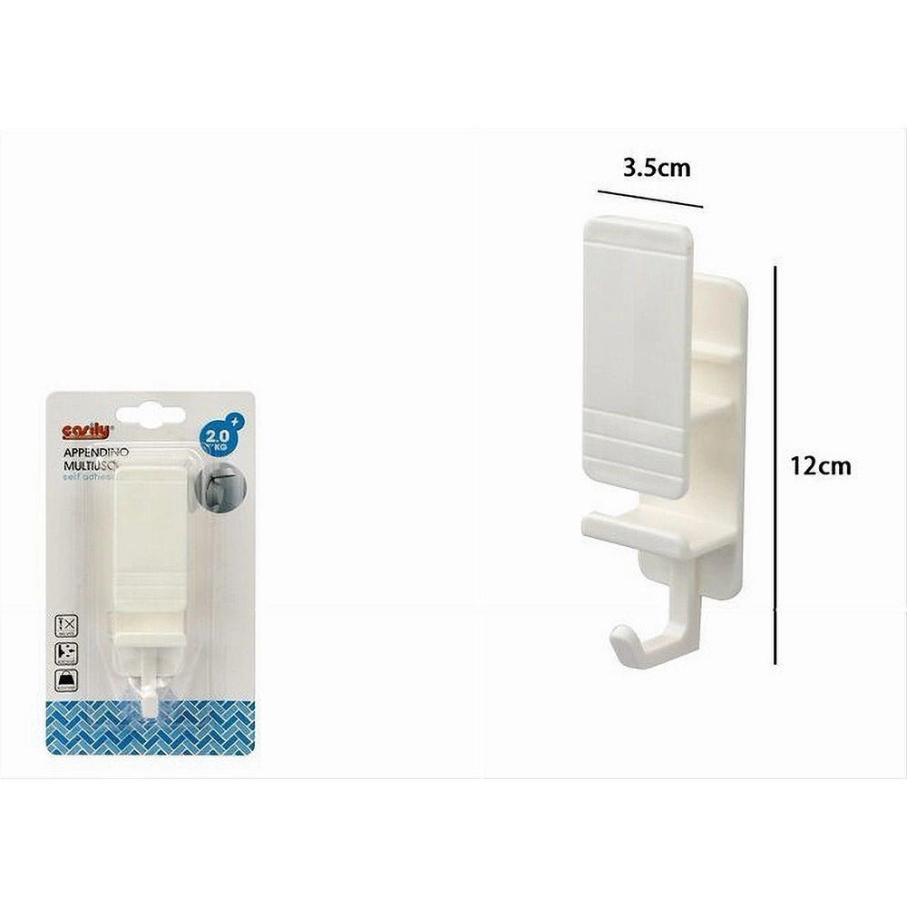 Trade Shop - Appendino Da Parete Pratico Gancio Bagno Casa Cucina Antiscivolo Multiuso 79344 -