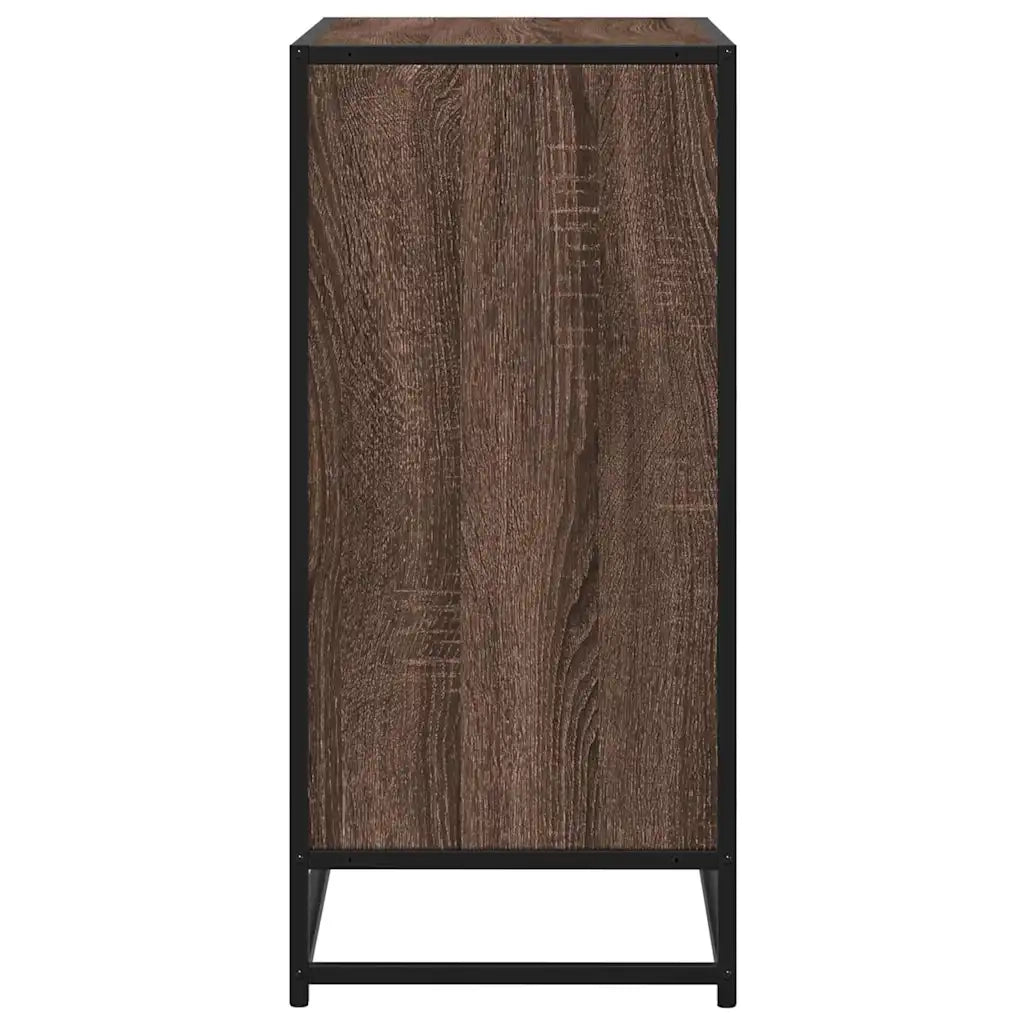 Credenza-Buffet-Armadio da cucina Rovere Marrone 68x35x76 cm in Legno Multistrato 546484