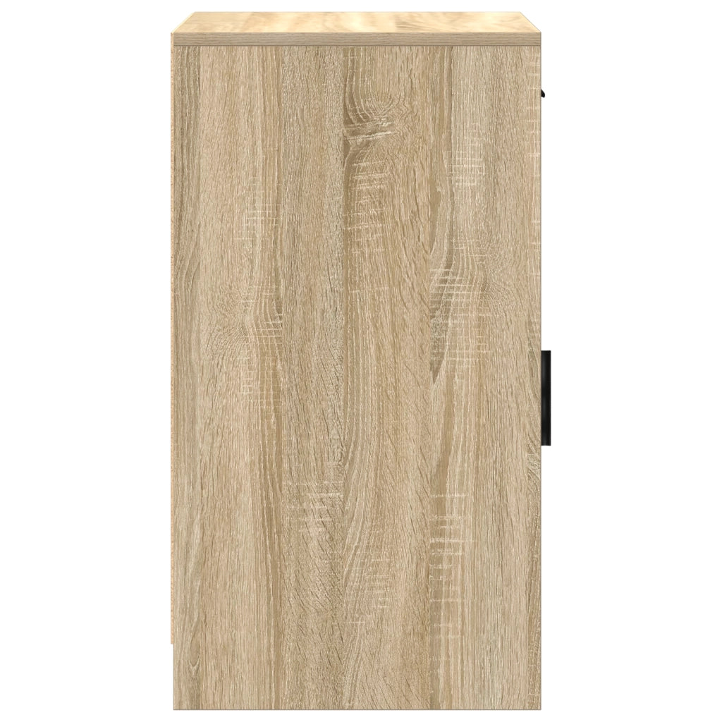 Mobile Sideboard Rovere Sonoma 40x41x75 cm in Legno Ingegnerizzato
