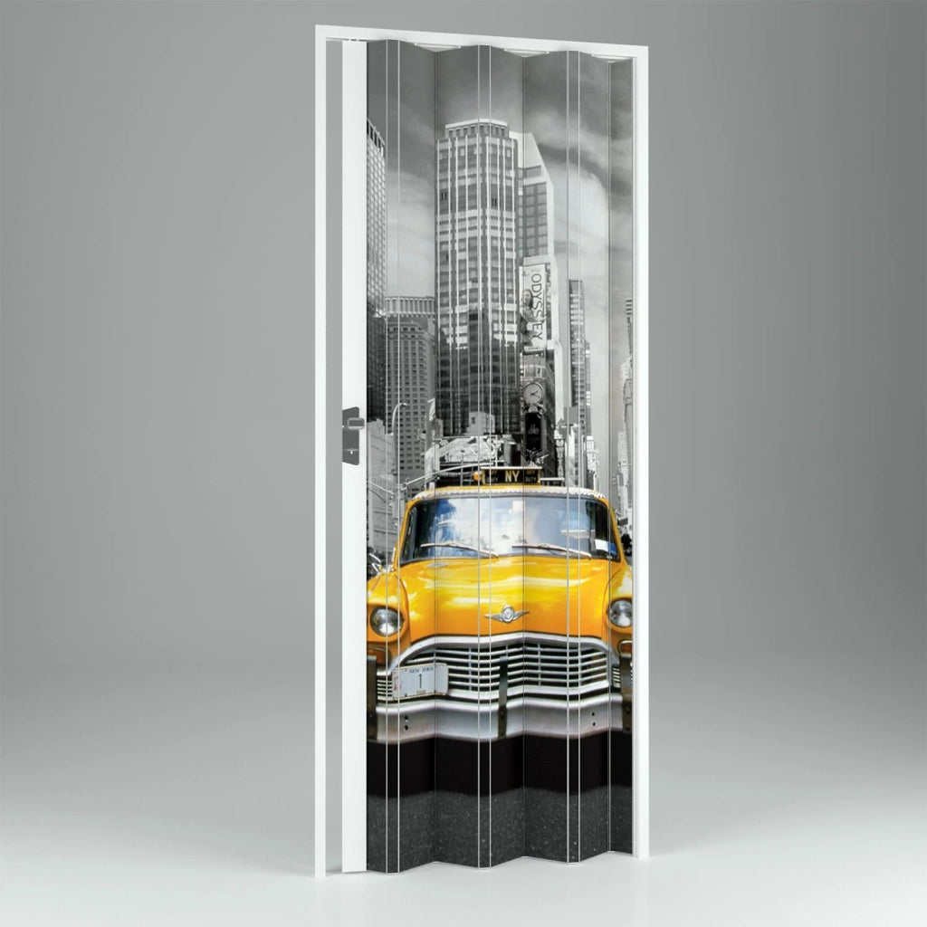 Porta a Soffietto da Interno in PVC New York 89 5x214 cm mod. Vera
