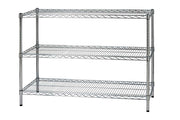 Archimede scaffale metallico scaffale 3 ripiani cm 46 x 121 x h. 90 cucina bagno garage cabina armadio