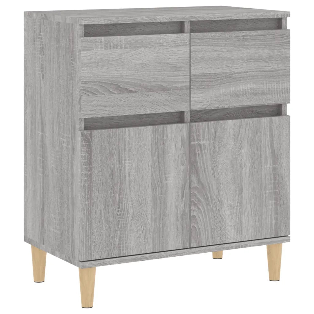 Credenza-Buffet-Armadio da cucina Grigio Sonoma 60x35x70 cm in Legno Multistrato 886384