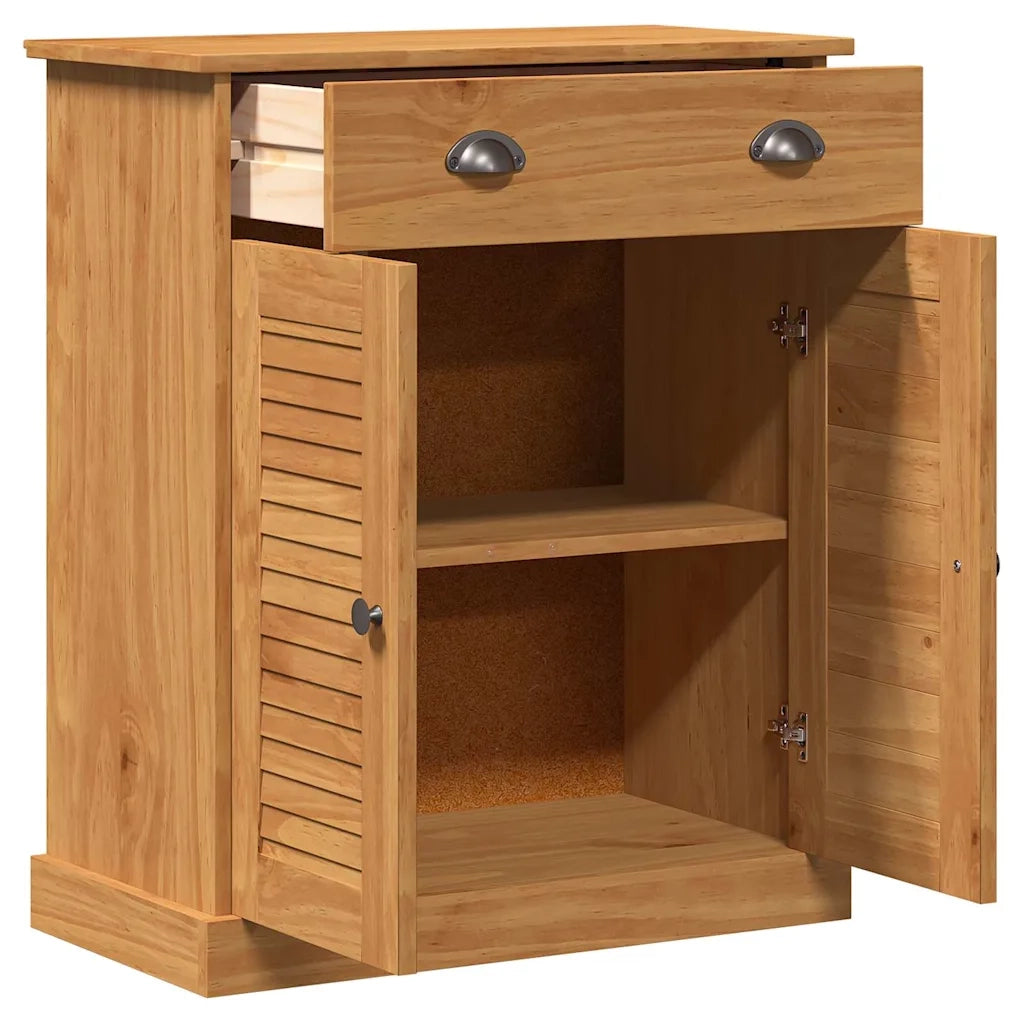 Mobile da Bagno VIGO Marrone e Marrone Miele 68 x 34 x 80 cm 4019109