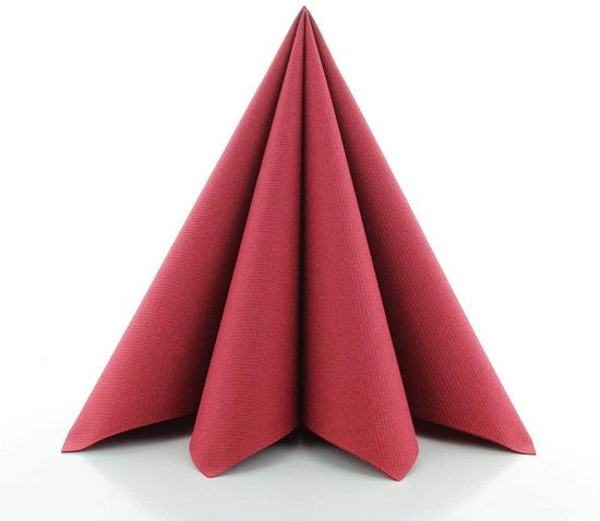 Servetten da tovaglietta per piatti - ideali per feste e matrimoni - 50 pezzi - 40 x 40 cm